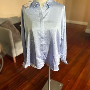 Satin effect shirt - worn once